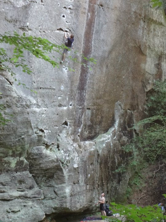 Rock climbing